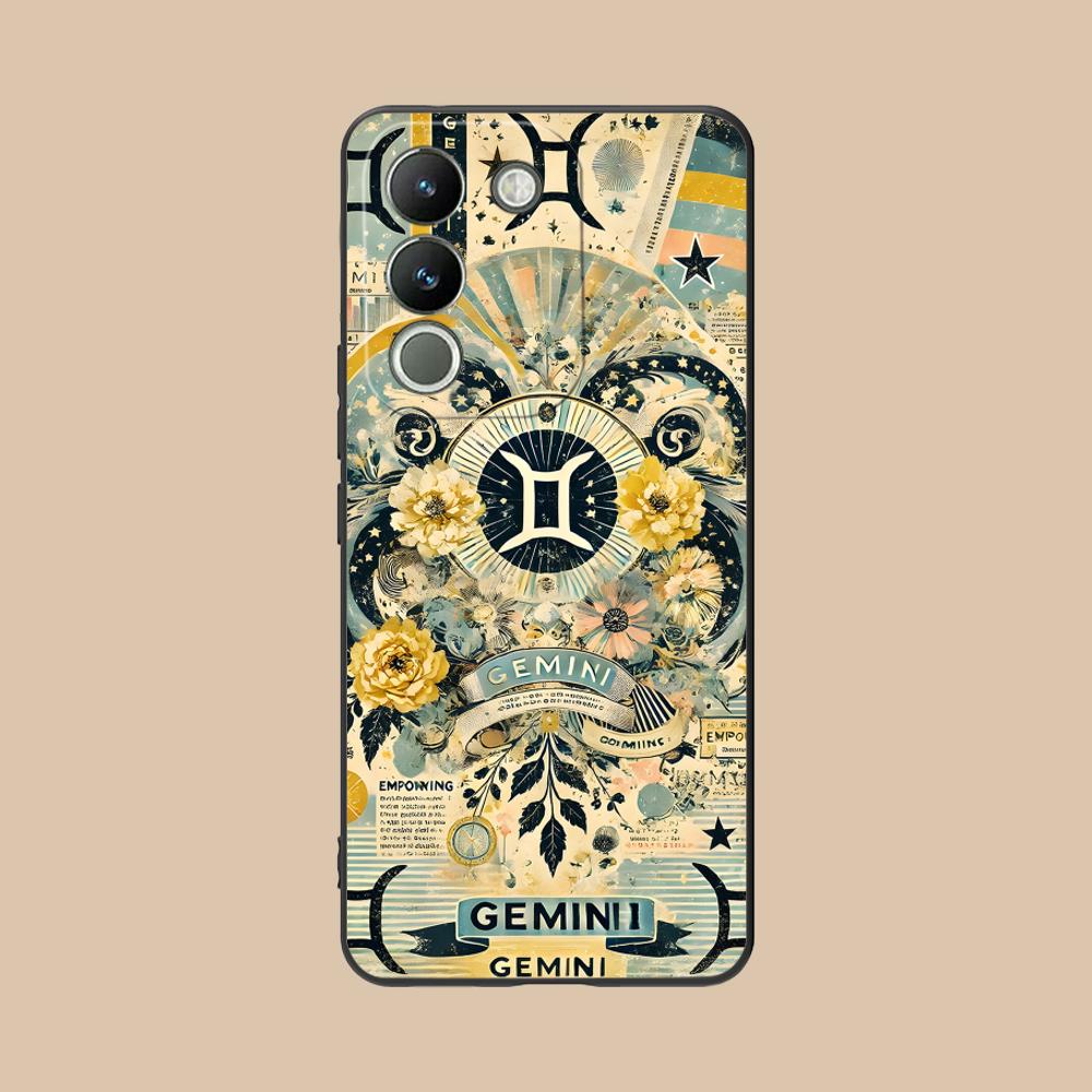 Zodiac Sign Gemini Phone Case for VIVO V60 V50 V40 V30 V29 V27 V25 V23 Pro Lite 5G Soft TPU Shockproof Cover vivo V23e
Zodiac Sign Gemini Phone Case for VIVO V60 V50 V40 V30 V29 V27 V25 V23 Pro Lite 5G Soft TPU Shockproof Cover vivo V23e