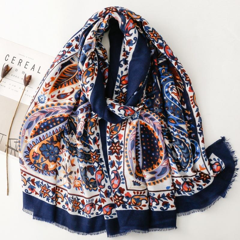 Bohemia Styles Winter Women Viscose Scarf Soft Retro Paisley Shawl Cotton Linen Feeling Tassel Pashmina Muslim Hijab Wrap Lady 88x180cm
Bohemia Styles Winter Women Viscose Scarf Soft Retro Paisley Shawl Cotton Linen Feeling Tassel Pashmina Muslim Hijab Wrap Lady 88x180cm