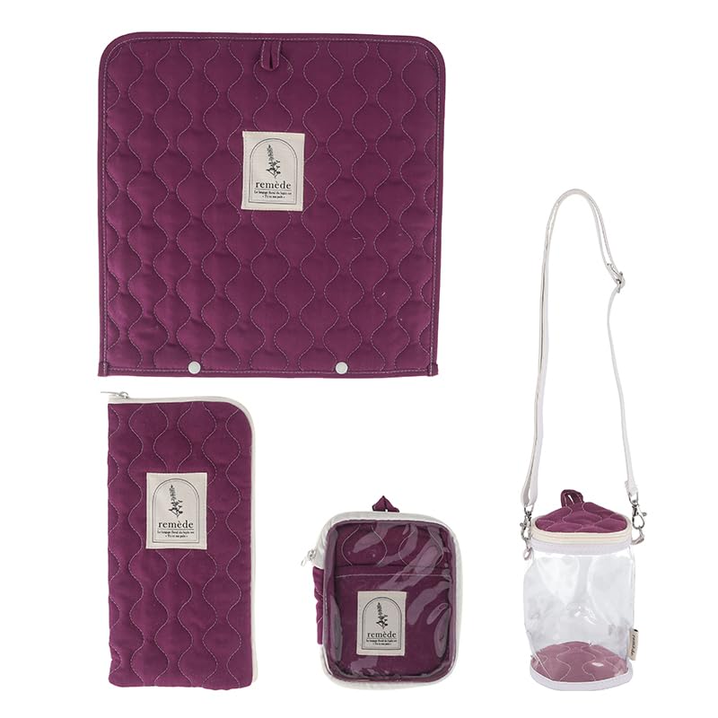 Fuji Boeki Oshikatsu 4-Piece Set: Fan Case + Acrylic Stand Case + Penlight Case + Plush Bag, Purple 39352
Fuji Boeki Oshikatsu 4-Piece Set: Fan Case + Acrylic Stand Case + Penlight Case + Plush Bag, Purple 39352