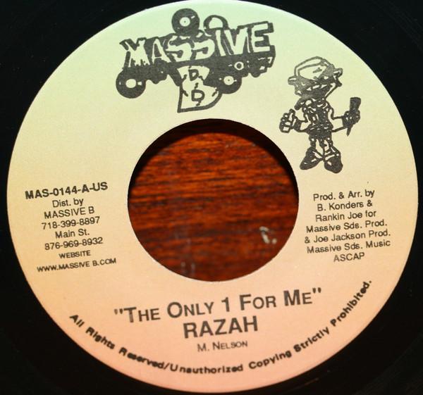 7inch Record RAZAH - The Only 1 For Me MAS144 Massive B 1998 US Reggae, Ska & Dub Used
7inch Record RAZAH - The Only 1 For Me MAS144 Massive B 1998 US Reggae, Ska & Dub Used