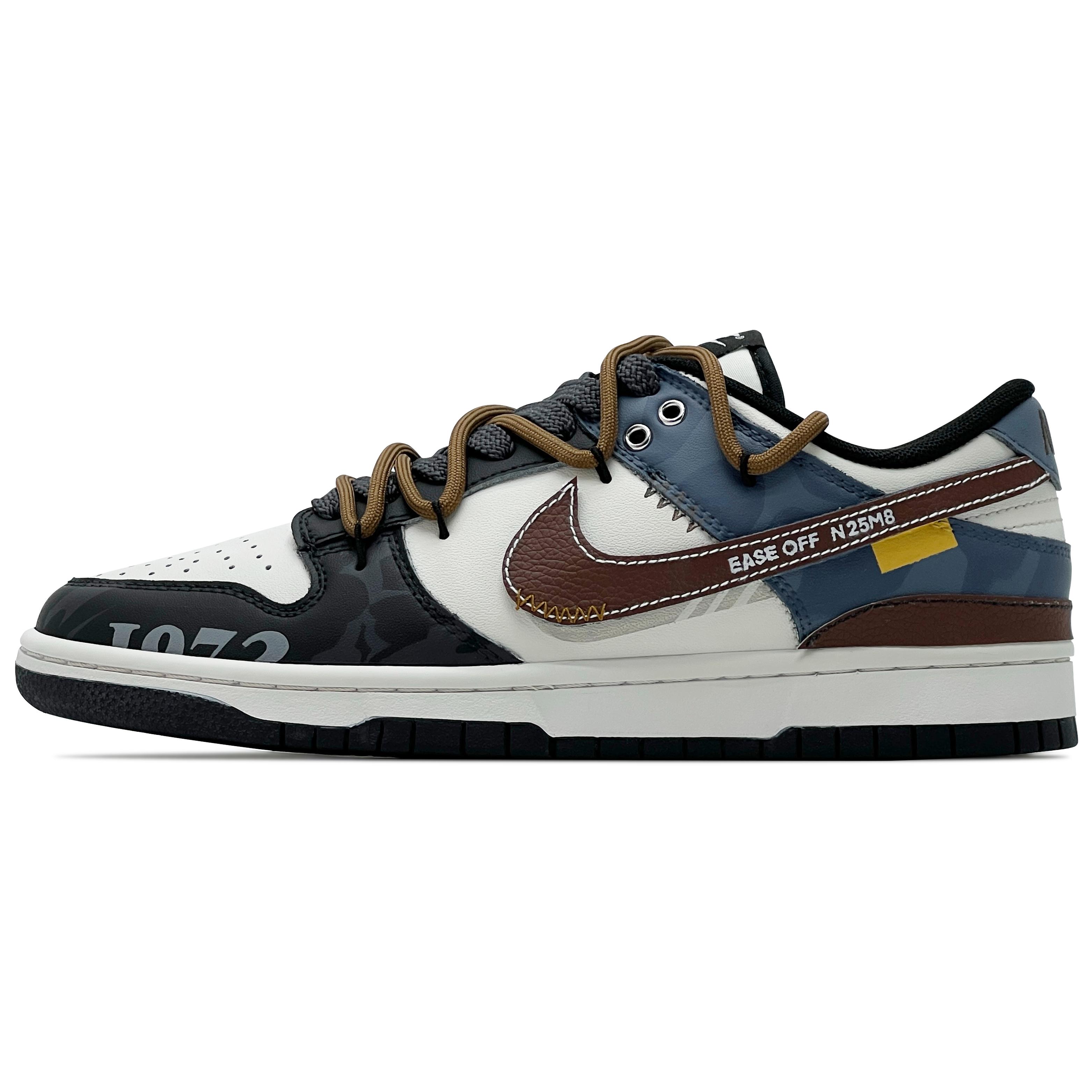 Nike Dunk Leather Abrasion Resistant Low top Skateboard Shoes Unisex Beige Black Beige HF5441-100(Team260-QD) 36.5
Nike Dunk Leather Abrasion Resistant Low top Skateboard Shoes Unisex Beige Black Beige HF5441-100(Team260-QD) 36.5