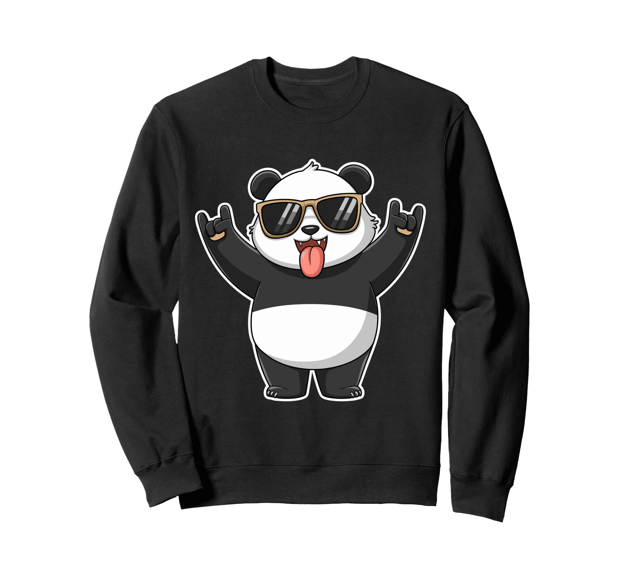 Panda Lock On Sunglasses Tongue Out Trainer чорний 
Panda Lock On Sunglasses Tongue Out Trainer чорний
