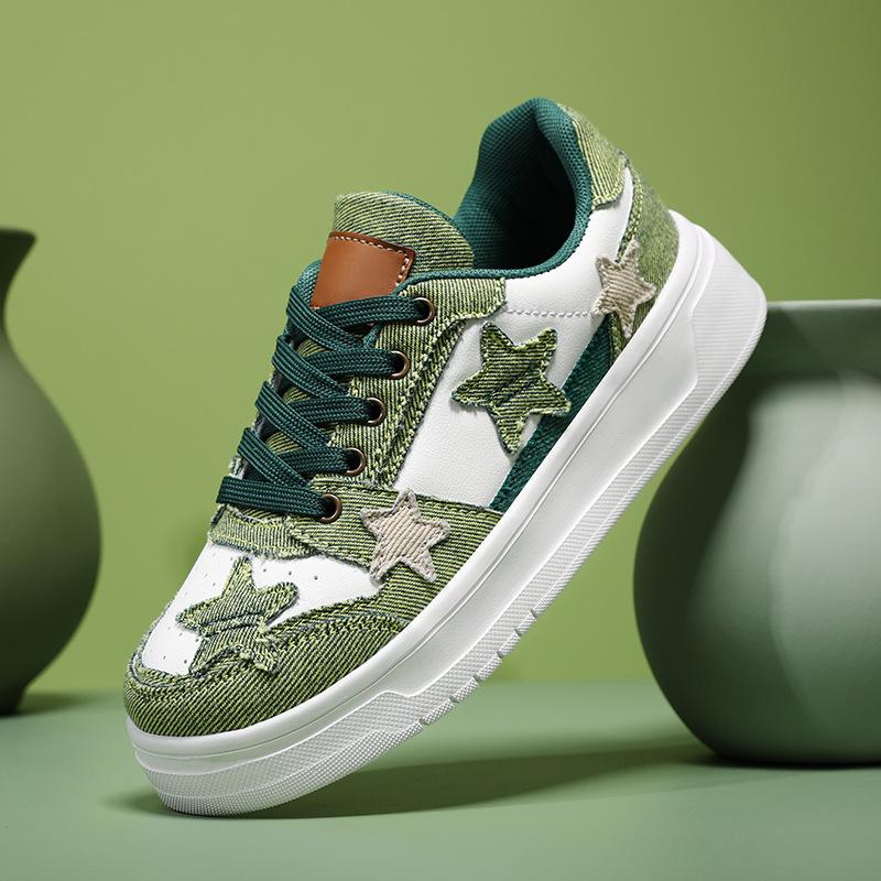 Новые модные кеды, повседневные парусиновые туфли, женские универсальные спортивные туфли для отдыха 41 зелёный
Новые модные кеды, повседневные парусиновые туфли, женские универсальные спортивные туфли для отдыха 41 зелёный