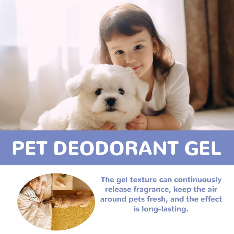 Pet Deodorizing Gel Eliminates Body Odor Smell & Litter Odor Neutralizes Dog Odors Fresh Scent Deodorant For Pets 1pcs
Pet Deodorizing Gel Eliminates Body Odor Smell & Litter Odor Neutralizes Dog Odors Fresh Scent Deodorant For Pets 1pcs