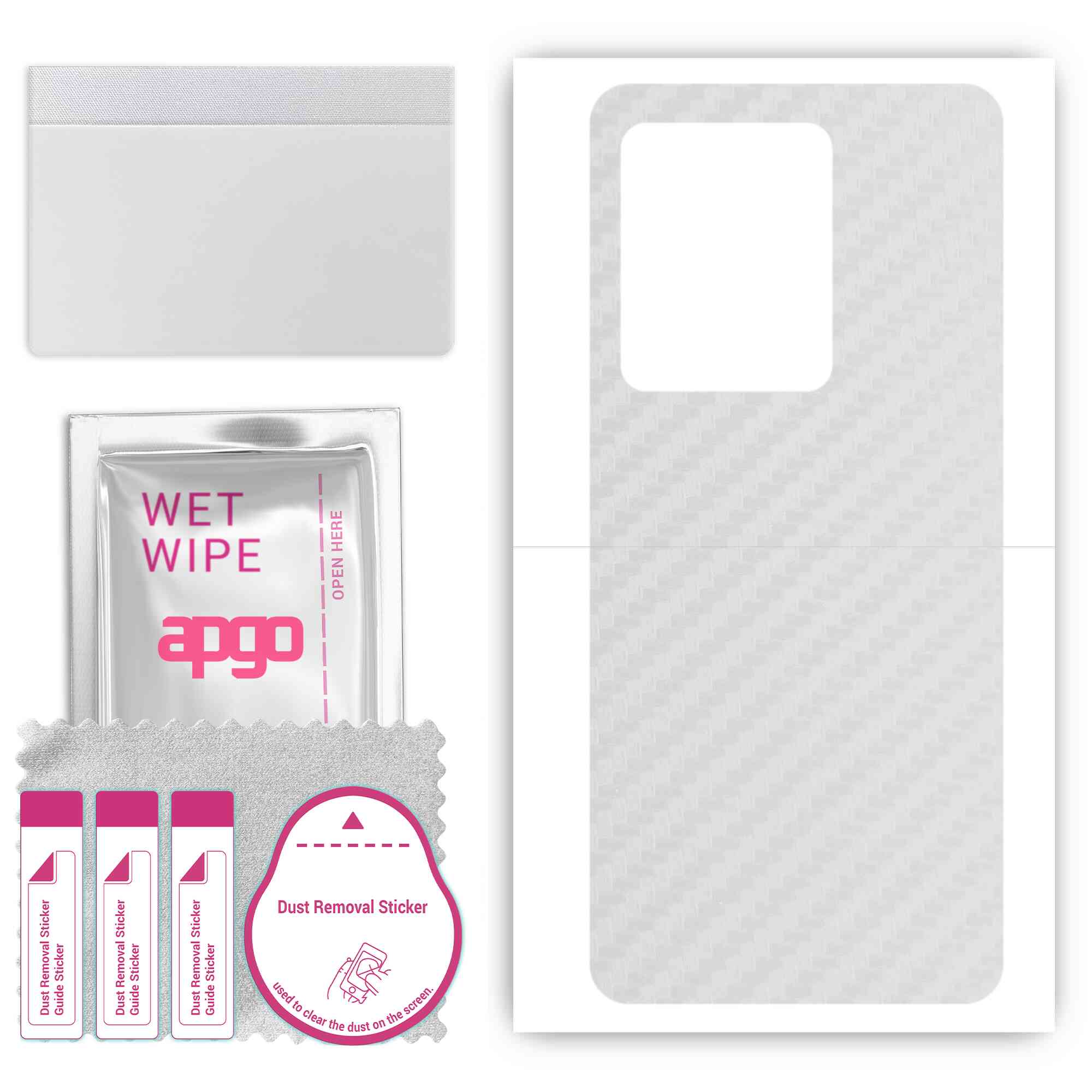 apgo Protective Skin Sticker for the back compatible with Vivo V25 Pro 5G, Wrap Film, Foil, Vinyl - Pattern Transparent Carbon
apgo Protective Skin Sticker for the back compatible with Vivo V25 Pro 5G, Wrap Film, Foil, Vinyl - Pattern Transparent Carbon