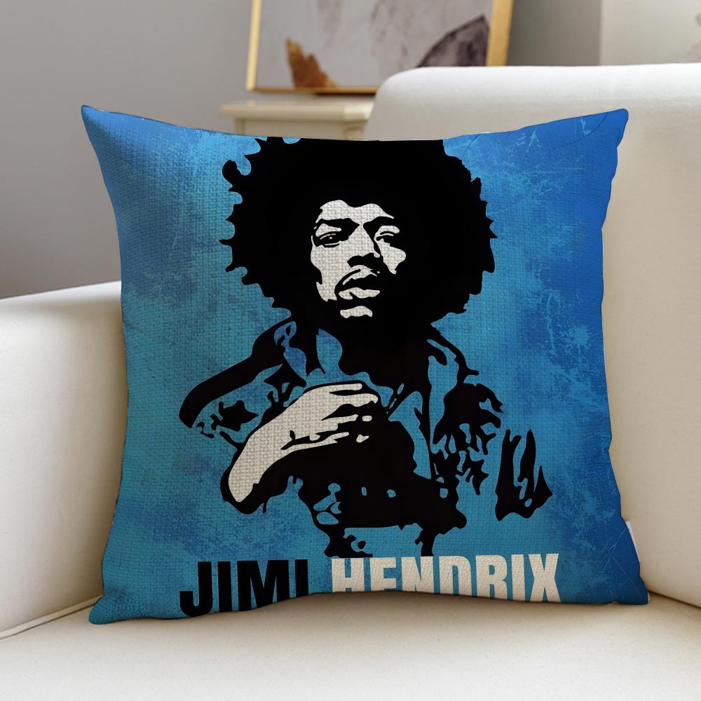 Legendary JJimi HendrixS Cushion Cover Breathable and skinfriendly linen pillowcase square removable and washable cushion 30X30cm
Legendary JJimi HendrixS Cushion Cover Breathable and skinfriendly linen pillowcase square removable and washable cushion 30X30cm