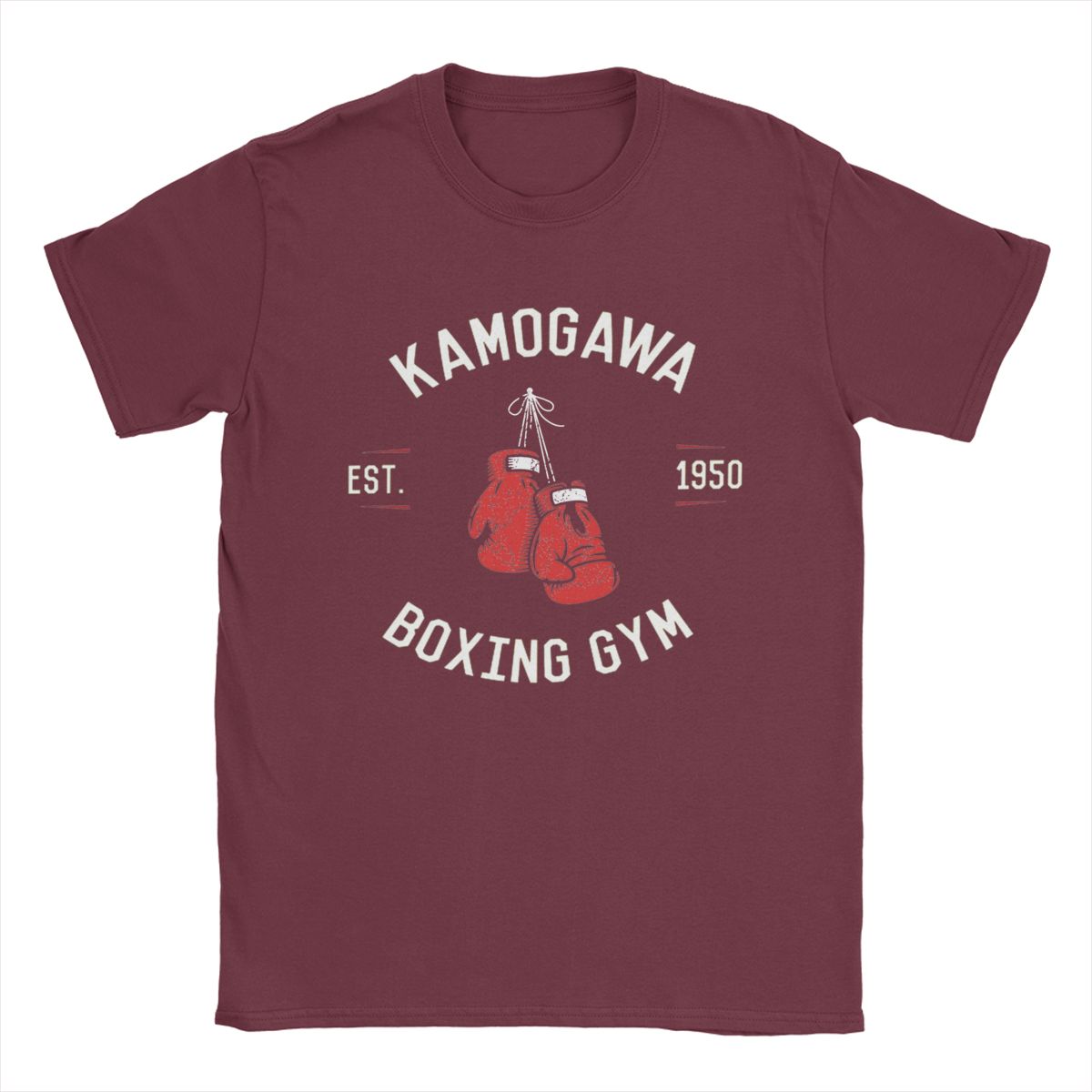 Удивительная футболка Hajime No Ippo Kamogawa Boxing Gym для мужчин с круглым вырезом, из чистого хлопка, аниме, с коротким рукавом, с принтом XXXXXL бордовый
Удивительная футболка Hajime No Ippo Kamogawa Boxing Gym для мужчин с круглым вырезом, из чистого хлопка, аниме, с коротким рукавом, с принтом XXXXXL бордовый