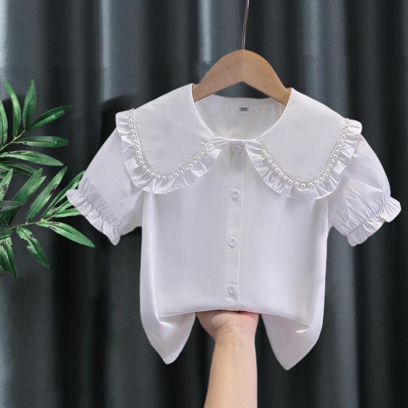 Girls long-sleeved shirt new spring girls autumn children s lapel baby girl shirt lace white 170cm
Girls long-sleeved shirt new spring girls autumn children s lapel baby girl shirt lace white 170cm