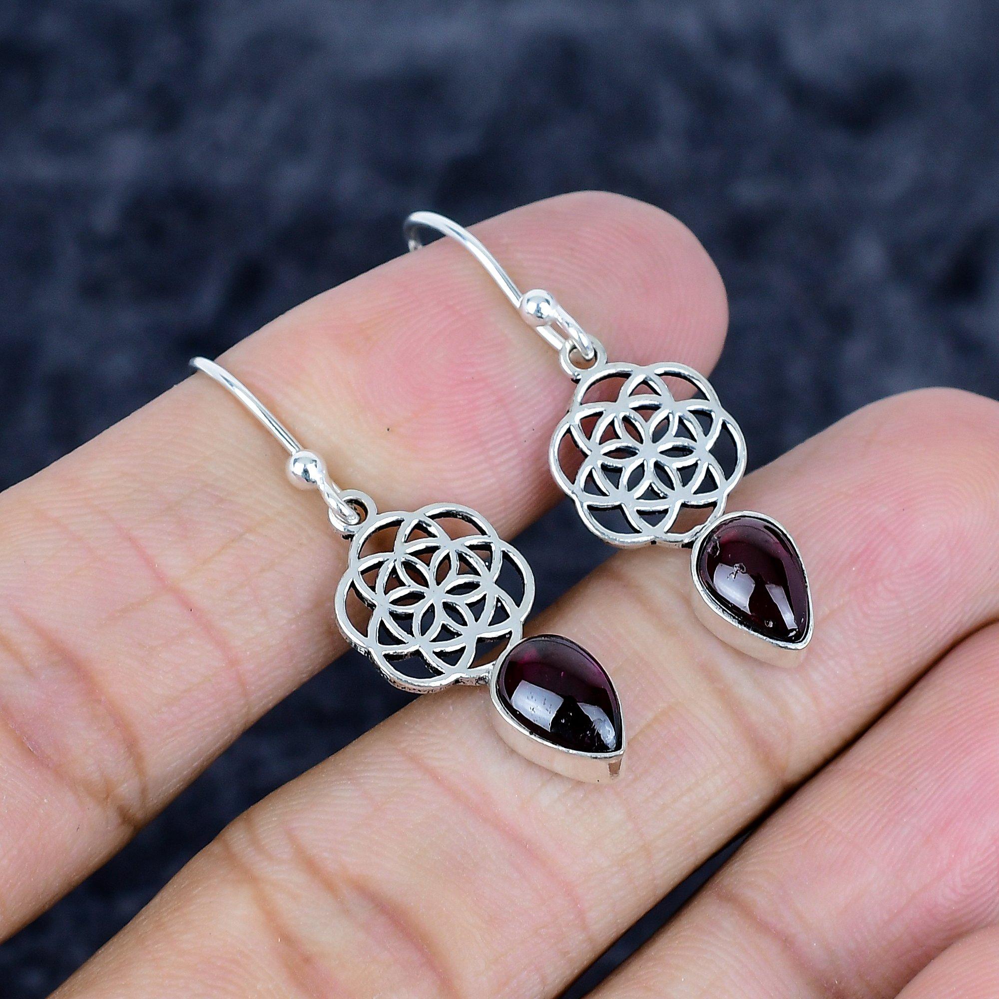 Hessonite Garnet Gemstone 925 Sterling Silver Jewelry Earring 1.58 MM-3481
Hessonite Garnet Gemstone 925 Sterling Silver Jewelry Earring 1.58 MM-3481