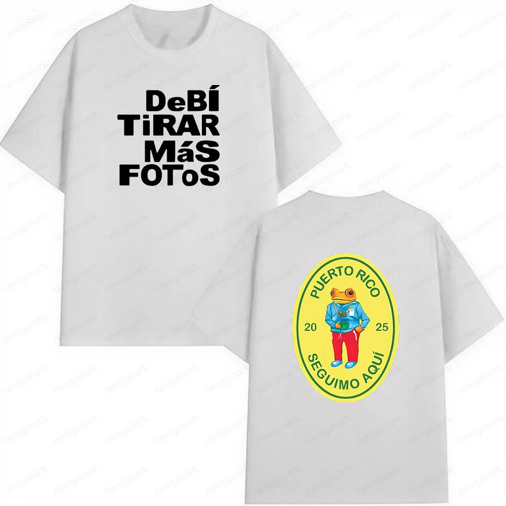 Rapper Bad Bunny New Album Tour DTMF Debí Tirar Más Fotos 2025 TShirt Men Women Fashion Casual Cotton Streetwear Tshirt S
Rapper Bad Bunny New Album Tour DTMF Debí Tirar Más Fotos 2025 TShirt Men Women Fashion Casual Cotton Streetwear Tshirt S
