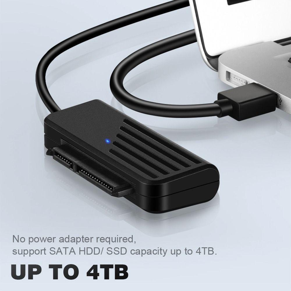 Black Adapter Cable ELECTOP USB To SATA Adapter SATA Converter HDD Hard Drive External Adaptador
Black Adapter Cable ELECTOP USB To SATA Adapter SATA Converter HDD Hard Drive External Adaptador
