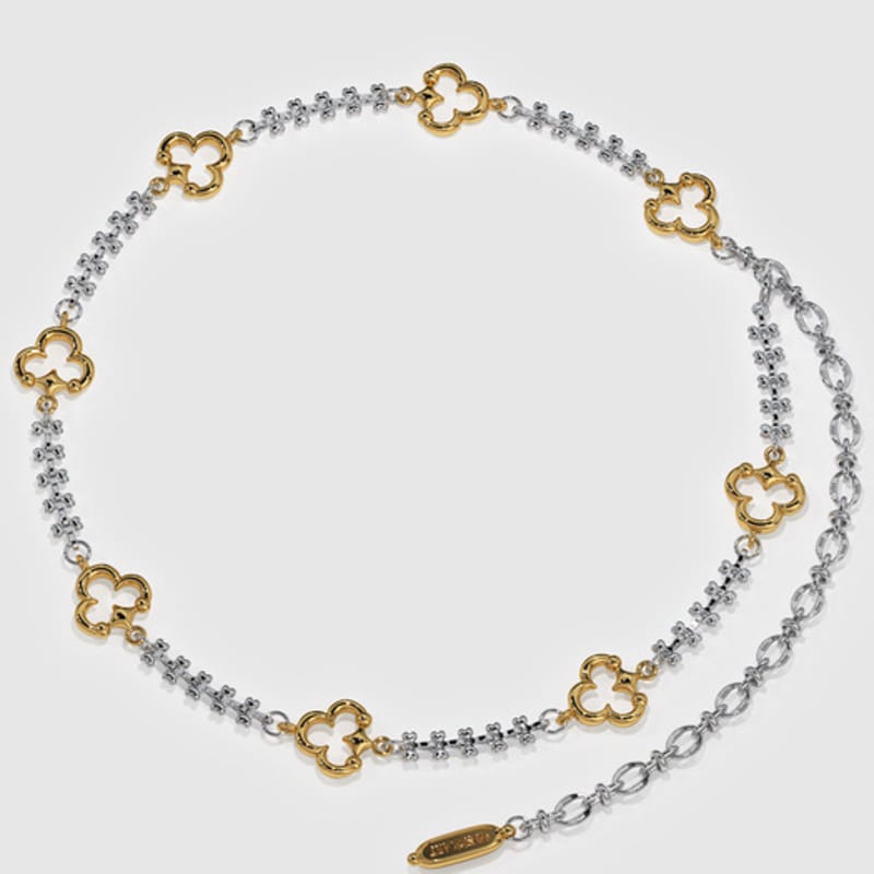 MUSEE.ART Clover lace necklace Yellow
MUSEE.ART Clover lace necklace Yellow