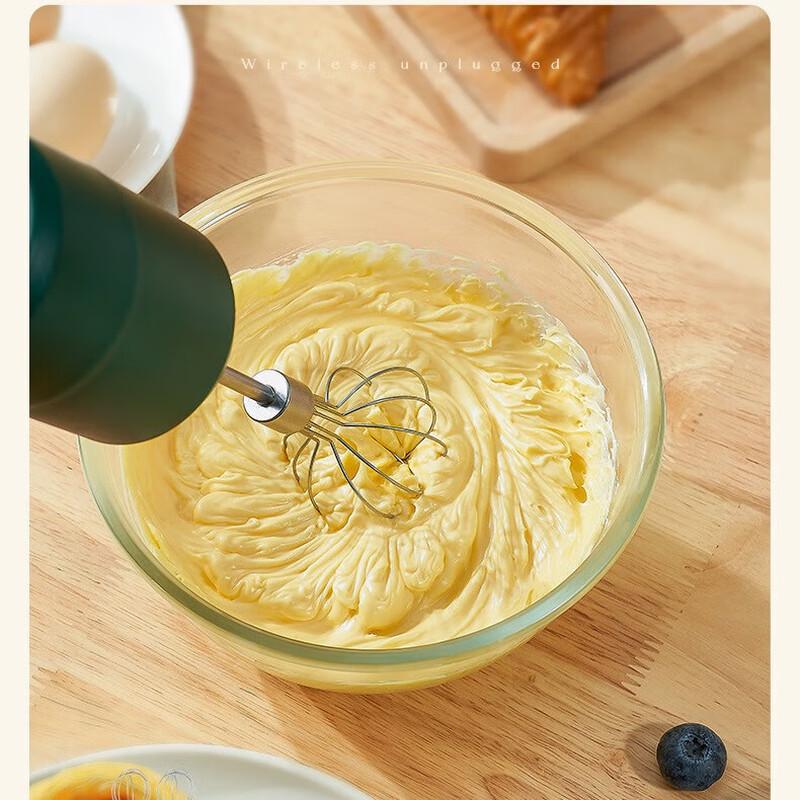 LISM Cordless Handheld Egg Beater with Double Whisks
LISM Cordless Handheld Egg Beater with Double Whisks