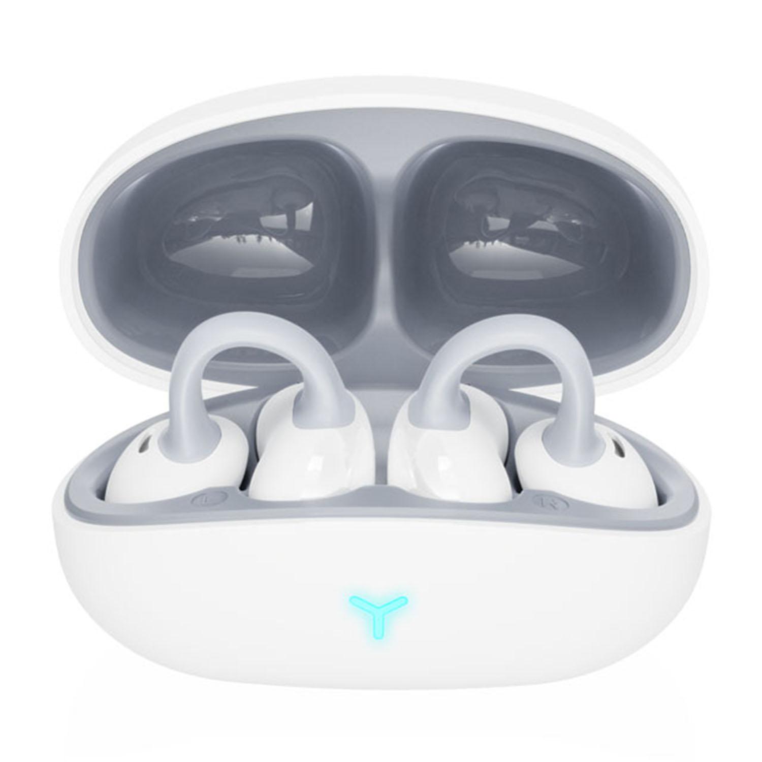 HILEO Hi82 Bluetooth-compatible Headsets Ear Clip-On Earphones Wireless Headphones White
HILEO Hi82 Bluetooth-compatible Headsets Ear Clip-On Earphones Wireless Headphones White