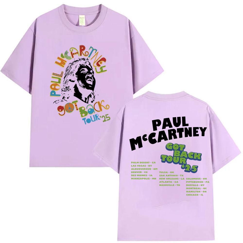 Rock Paul McCartney Got Back Tour 2026 Tee Shirt Men s Vintage High Quality Cotton T-shirt Hip Hop Oversized T Shirts Streetwear XXXL світло-фіолетового кольору
Rock Paul McCartney Got Back Tour 2026 Tee Shirt Men s Vintage High Quality Cotton T-shirt Hip Hop Oversized T Shirts Streetwear XXXL світло-фіолетового кольору