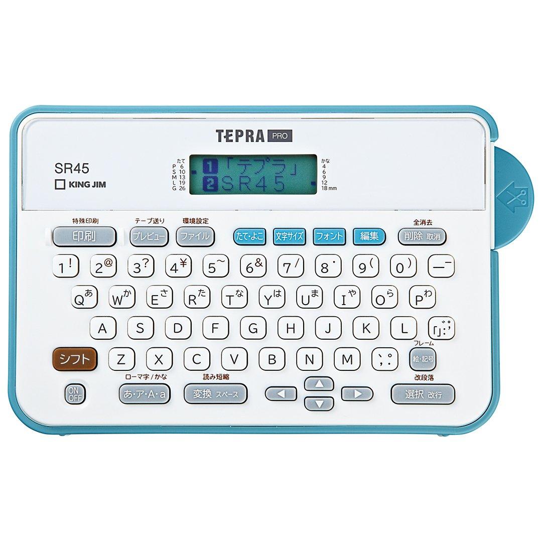 King Jim Tepra PRO SR45 Label Writer Label (Compatible Width 4-18mm) синій
King Jim Tepra PRO SR45 Label Writer Label (Compatible Width 4-18mm) синій