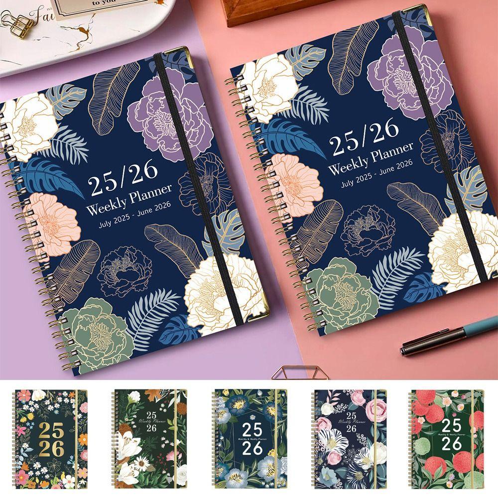 JUL.2025 - JUN.2026 Academic Planner Weekly and Monthly Coil Notebook New 2025-2026 Planner 05
JUL.2025 - JUN.2026 Academic Planner Weekly and Monthly Coil Notebook New 2025-2026 Planner 05