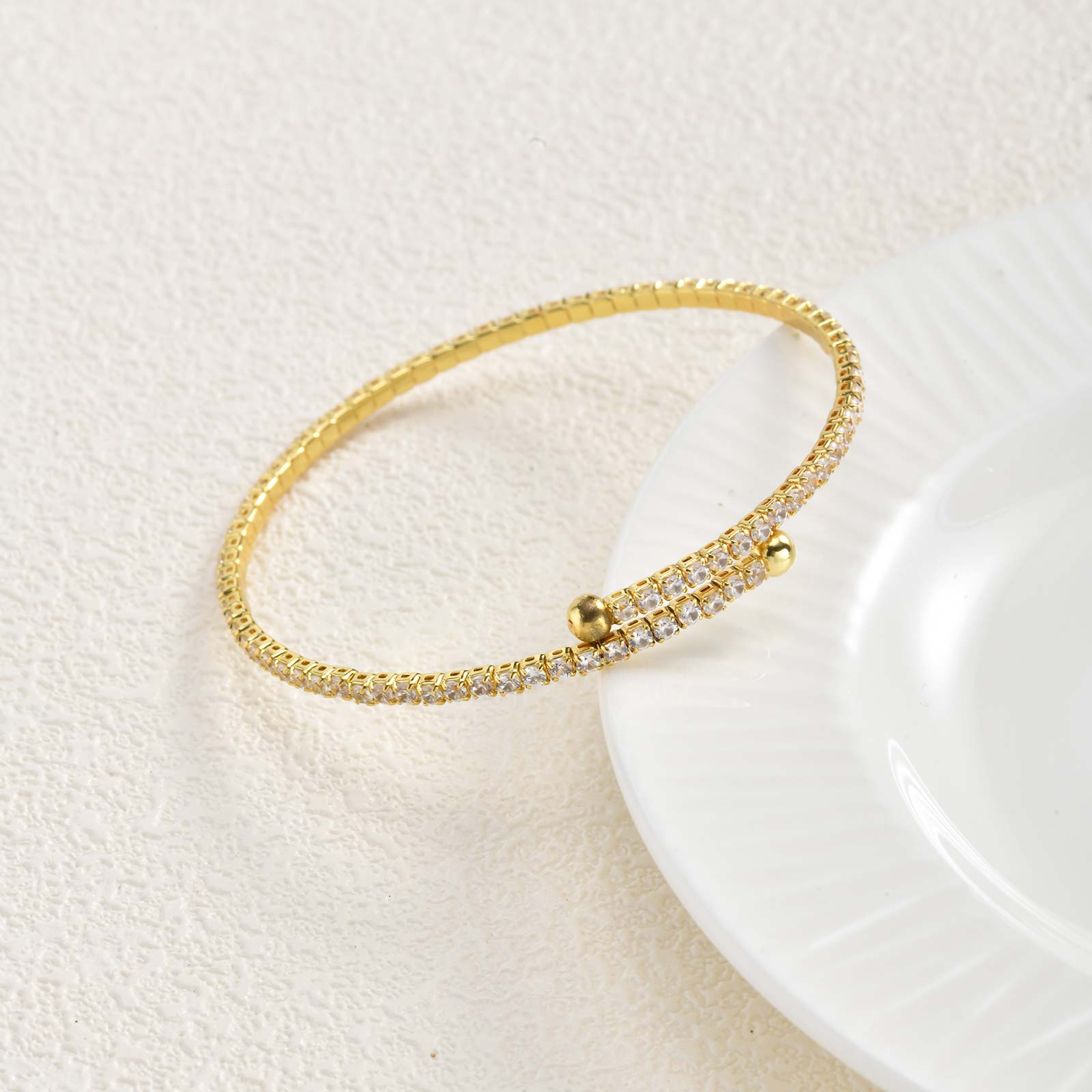 Exquisite Knotted Zircon Double-layer Cuff Bracelet,Geometric Square Zircon Open Bracelets for Women,Gold Plated Charm Jewelry
Exquisite Knotted Zircon Double-layer Cuff Bracelet,Geometric Square Zircon Open Bracelets for Women,Gold Plated Charm Jewelry
