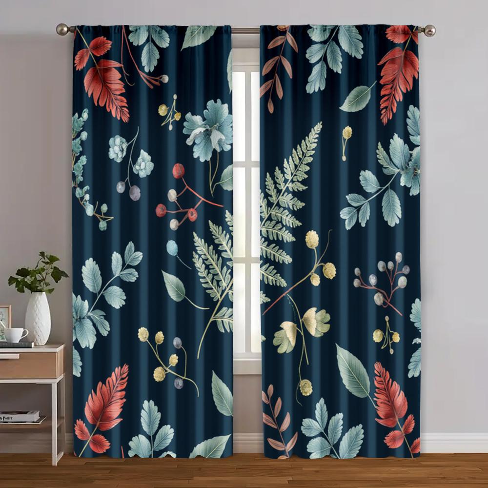 2pcs, Contemporary Curtains Boho Nature Leaf Versatile 100% Polyester (without rod) All Seasons Perfect for Bedroom Living Room 29x65in(75x166cm)
2pcs, Contemporary Curtains Boho Nature Leaf Versatile 100% Polyester (without rod) All Seasons Perfect for Bedroom Living Room 29x65in(75x166cm)