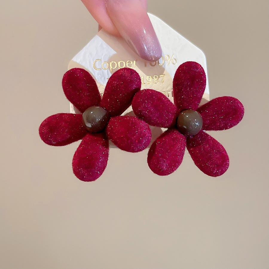 Charming Wholesale Dangle Earrings For Women Colorful Acrylic Plush Flocking Velvet Flower Casual Holiday Jewelry червоний
Charming Wholesale Dangle Earrings For Women Colorful Acrylic Plush Flocking Velvet Flower Casual Holiday Jewelry червоний