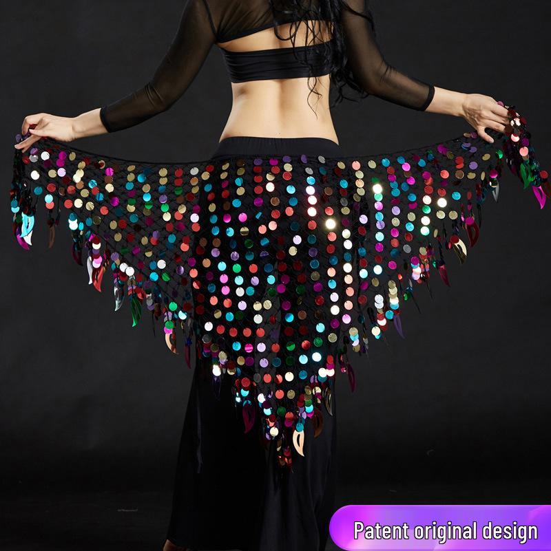Dancer Cymbals Triangle Shawl & Mermaid Hip Scarf Belly Dance Costume with Waist Chain Accessory One Size
Dancer Cymbals Triangle Shawl & Mermaid Hip Scarf Belly Dance Costume with Waist Chain Accessory One Size