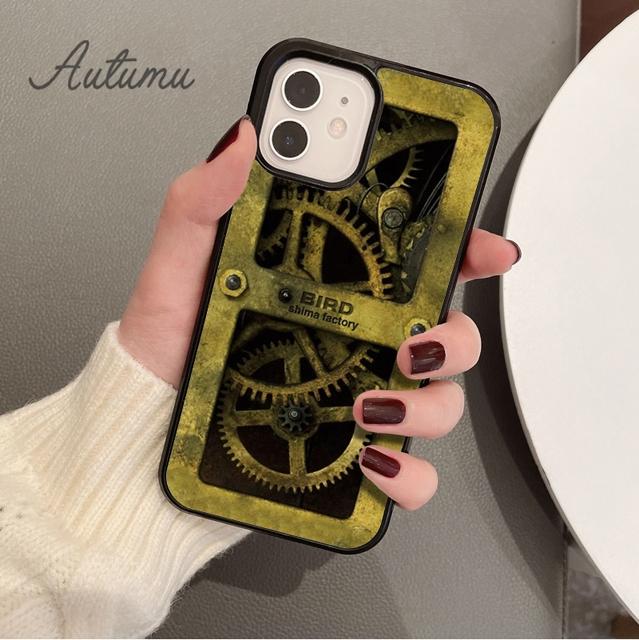 Механический чехол для телефона в стиле стимпанк Gear для iPhone 11 12 13 14 Pro Max mini XR XS SE 2020 6S 7 8 Plus Samsung Galaxy S21 S22 Samsung S22ultra
Механический чехол для телефона в стиле стимпанк Gear для iPhone 11 12 13 14 Pro Max mini XR XS SE 2020 6S 7 8 Plus Samsung Galaxy S21 S22 Samsung S22ultra