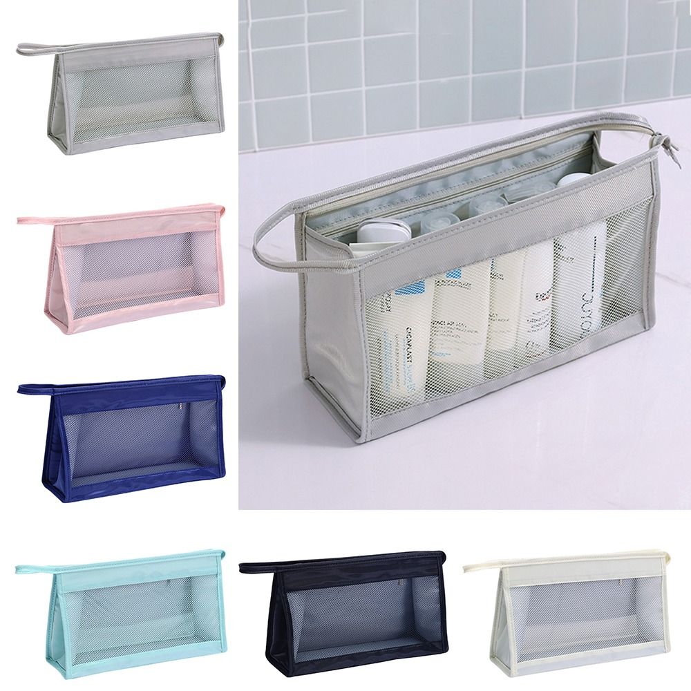 Косметичка на молнии, портативная сетчатая посылка, новая косметичка для кемпинга
Косметичка на молнии, портативная сетчатая посылка, новая косметичка для кемпинга