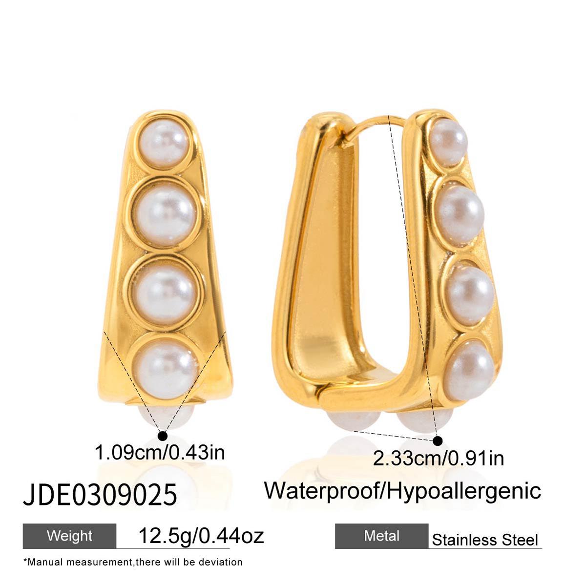 European and American stainless steel pearl earrings, earrings, ear buckles, titanium steel does not fade
European and American stainless steel pearl earrings, earrings, ear buckles, titanium steel does not fade