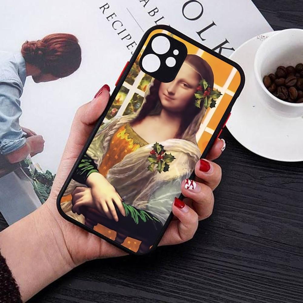 Mona Lisa Phone Case For IPhone 14 11 12 13 Mini Pro Max 8 7 Plus X XR XS MAX Translucent Matte Cover iphone 8plus
Mona Lisa Phone Case For IPhone 14 11 12 13 Mini Pro Max 8 7 Plus X XR XS MAX Translucent Matte Cover iphone 8plus