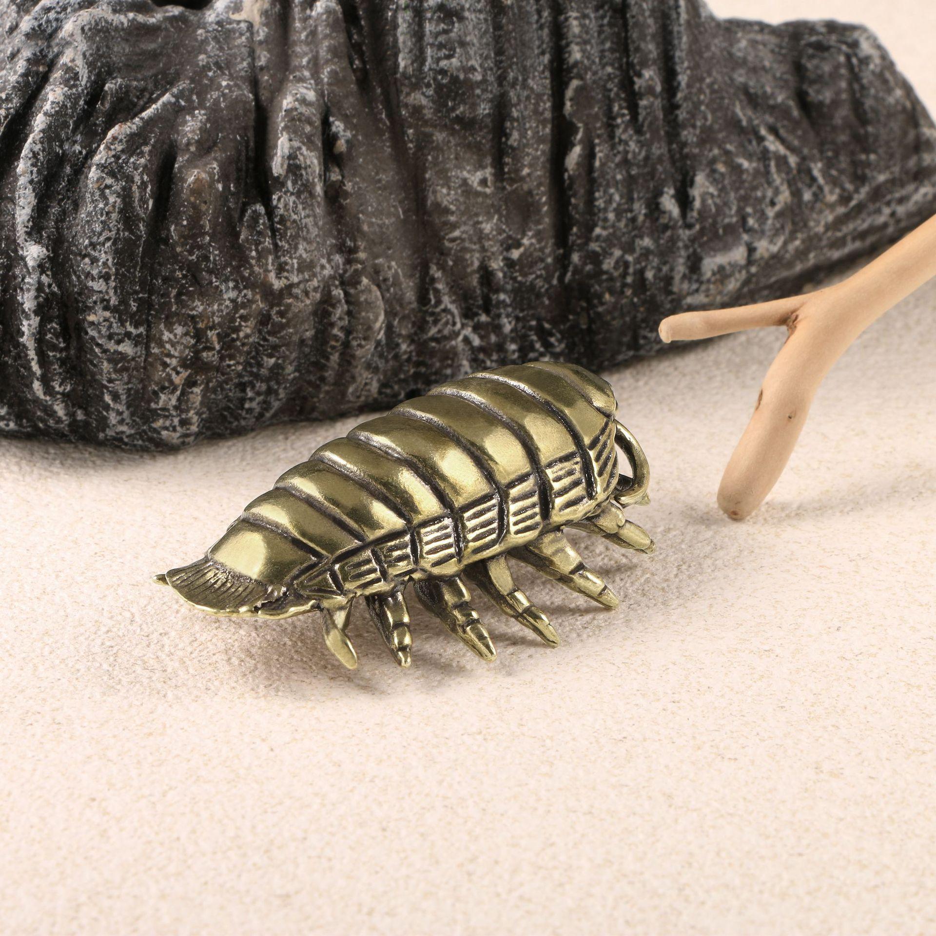 Giant Isopod Solid Brass Fossil Giant Isopod Miniature Figurines Animal Design Tea Pet Home Table Vintage Decoration Handcrafts
Giant Isopod Solid Brass Fossil Giant Isopod Miniature Figurines Animal Design Tea Pet Home Table Vintage Decoration Handcrafts