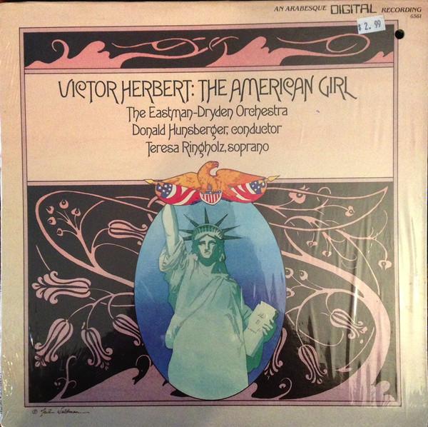LP Record HERBERT DONALD HUNSBERGER EASTMAN Victor Herbert American Girl 6561 ARABESQUE 1986 US Classical Used
LP Record HERBERT DONALD HUNSBERGER EASTMAN Victor Herbert American Girl 6561 ARABESQUE 1986 US Classical Used