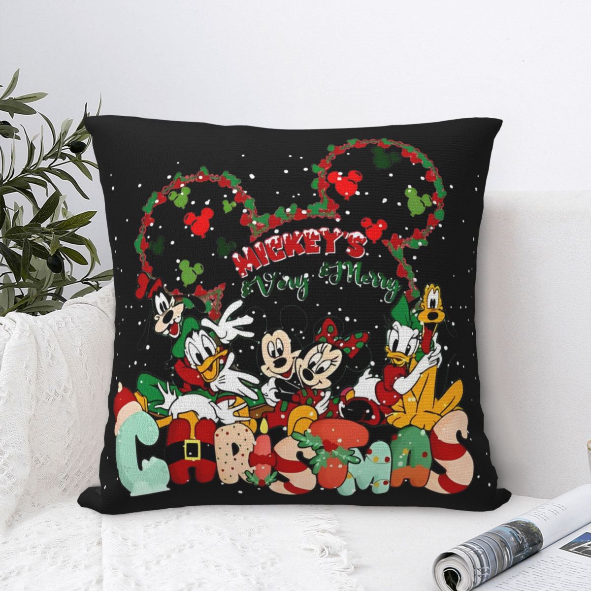 Kawaii Mickey Mouse Christmas Pillowcase Soft Polyester Cushion Cover Gift Pillow Case Cover Chair Square 45X45cm 30cmx30cm
Kawaii Mickey Mouse Christmas Pillowcase Soft Polyester Cushion Cover Gift Pillow Case Cover Chair Square 45X45cm 30cmx30cm
