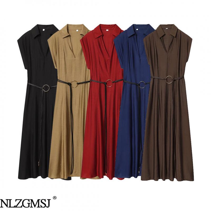 Spring 2026 European & American Style Slimming Dress with Belt Medium (M)
Spring 2026 European & American Style Slimming Dress with Belt Medium (M)