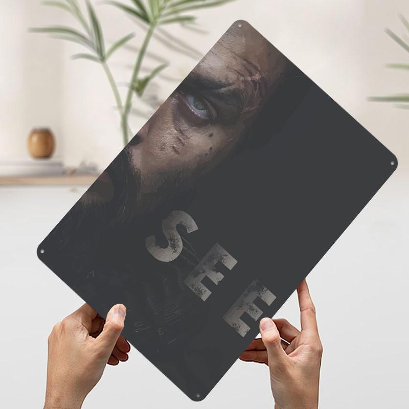 See Jason Momoa Tin Plaque Poster Customized Wall Art Retro Vintage Metal Signs for Man Cave Aesthetic Decoration Room Decor 7.9x11.8In(20x30cm)
See Jason Momoa Tin Plaque Poster Customized Wall Art Retro Vintage Metal Signs for Man Cave Aesthetic Decoration Room Decor 7.9x11.8In(20x30cm)