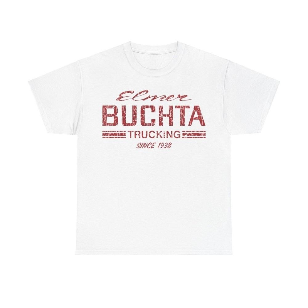 Elmer Buchta Trucking 1938 Distressed Print T-shirt 4XL
Elmer Buchta Trucking 1938 Distressed Print T-shirt 4XL