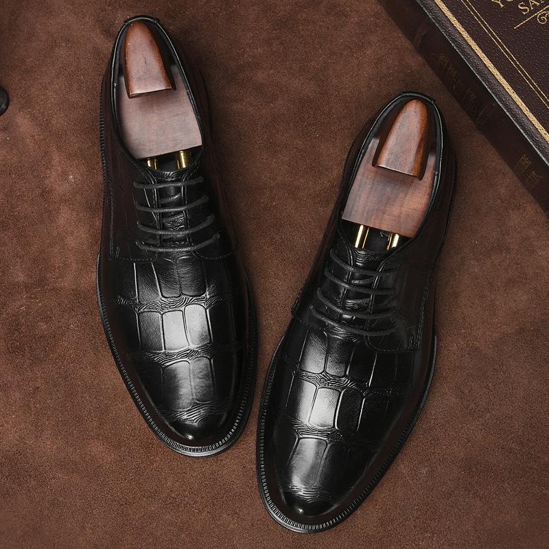 Leather Shoes Casual Trend Business Dress Shoes Men s Breathable Pointed Plaid Men s Shoes 45 чорний
Leather Shoes Casual Trend Business Dress Shoes Men s Breathable Pointed Plaid Men s Shoes 45 чорний
