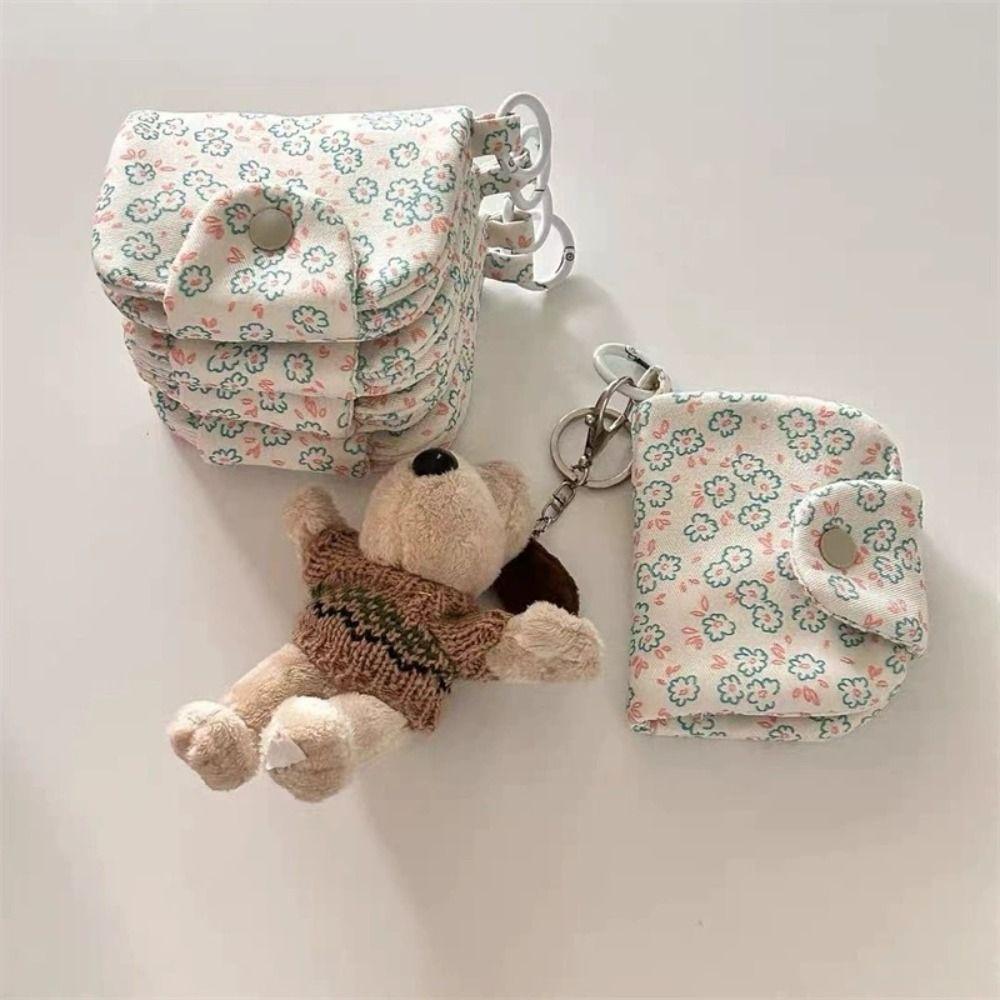 Portable Wallet Card Holder Fashion Small Storage Bag New Student Coin Purse Beige Flower
Portable Wallet Card Holder Fashion Small Storage Bag New Student Coin Purse Beige Flower