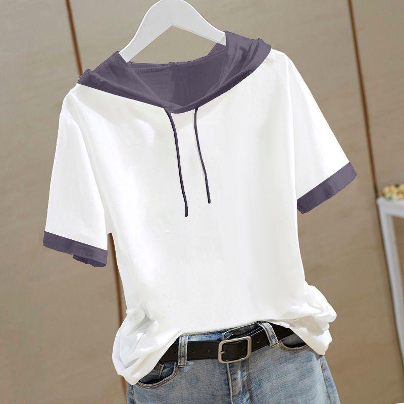 Новая футболка с капюшоном из чистого хлопка в китайском стиле, повседневная, с коротким рукавом White solid color 3XL
Новая футболка с капюшоном из чистого хлопка в китайском стиле, повседневная, с коротким рукавом White solid color 3XL