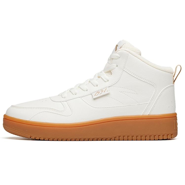 Anta Life Collection Slip Resistant Abrasion Resistant High top Skateboard Shoes Men s Ivory White 912038010-13 40
Anta Life Collection Slip Resistant Abrasion Resistant High top Skateboard Shoes Men s Ivory White 912038010-13 40