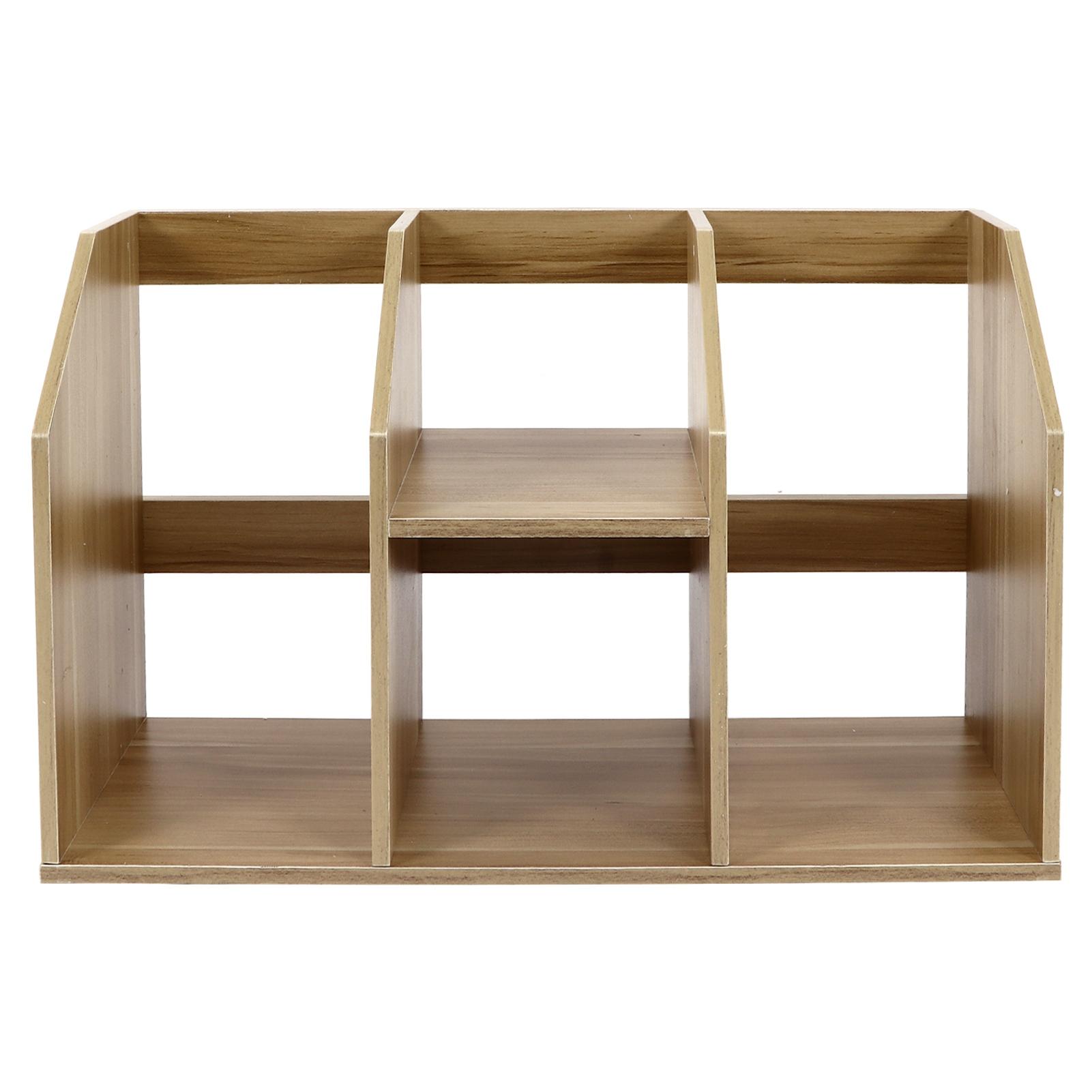 Desktop Bookshelf Multi Layers Design Large Capacity Compact Structure Simple Wooden Bookshelf for Home Office
Desktop Bookshelf Multi Layers Design Large Capacity Compact Structure Simple Wooden Bookshelf for Home Office