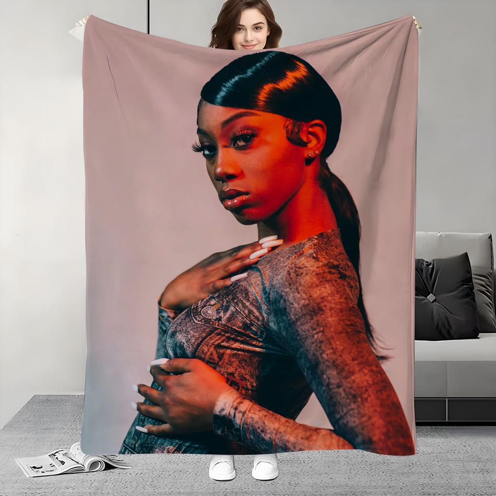 Rapper F-Flo Milli Fine Ho Stay Blanket Design Lightweight For Dorms, Naps, Living Room, Office,Sofa,All-Season 30x40in
Rapper F-Flo Milli Fine Ho Stay Blanket Design Lightweight For Dorms, Naps, Living Room, Office,Sofa,All-Season 30x40in