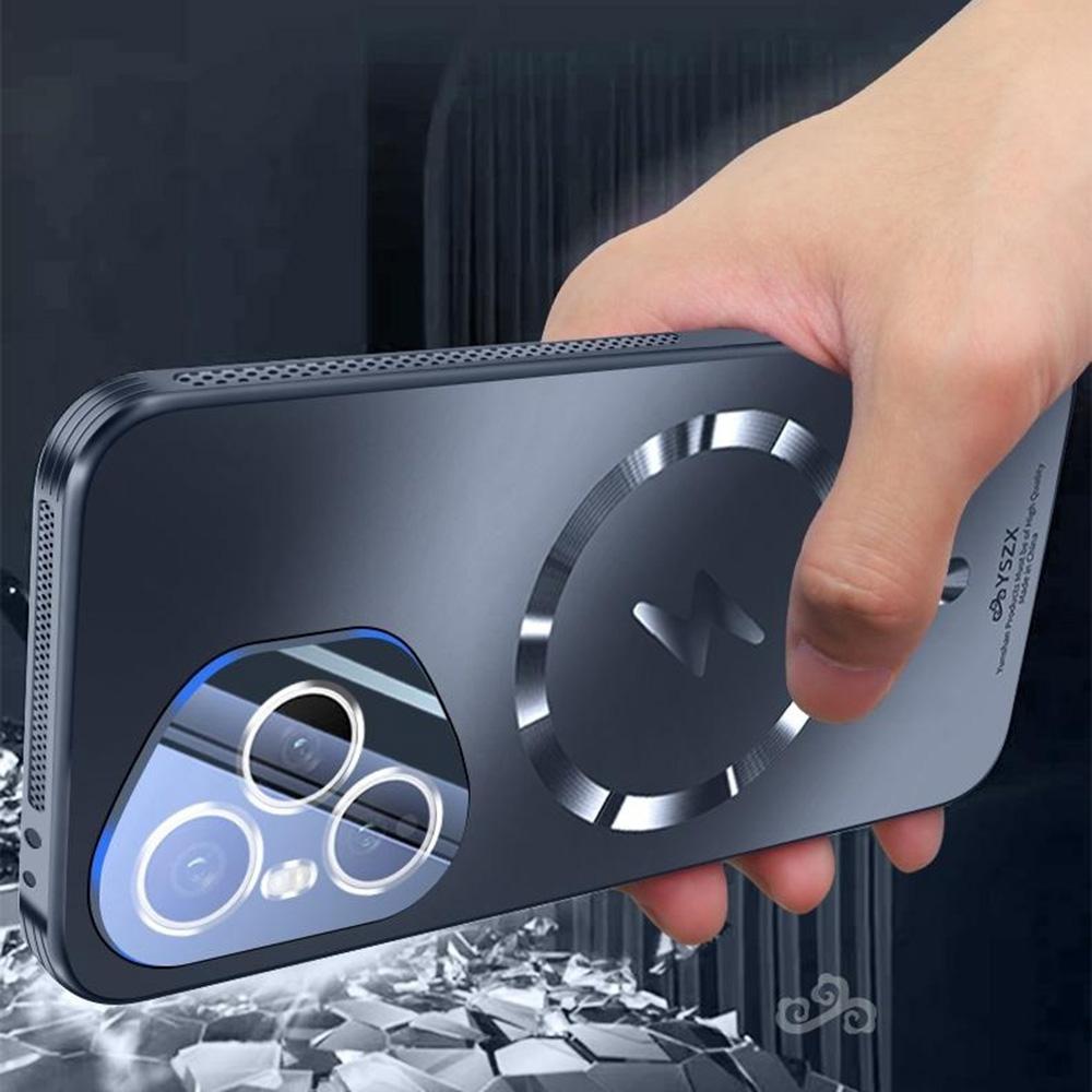 For Honor 400 5G (Global) Case Compatible with MagSafe Matte PC+TPU Heat Dissipation Phone Cover Black
For Honor 400 5G (Global) Case Compatible with MagSafe Matte PC+TPU Heat Dissipation Phone Cover Black