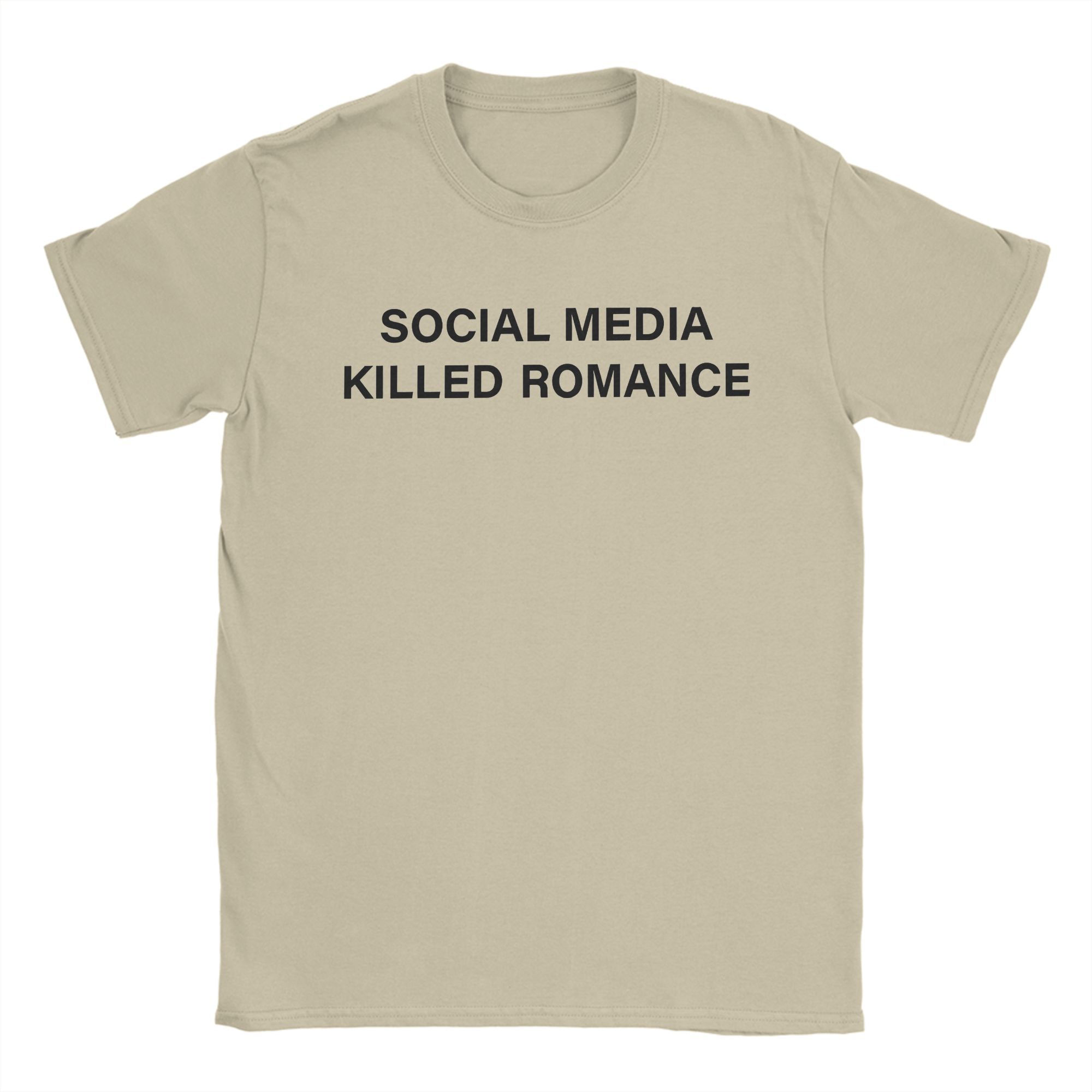 Футболка Social Media Killed Romance Футболки хіп-хоп з коротким рукавом Класичні топи Пляжна Бавовняна Кругла горловина Великий розмір 5XL Одяг XL хакі
Футболка Social Media Killed Romance Футболки хіп-хоп з коротким рукавом Класичні топи Пляжна Бавовняна Кругла горловина Великий розмір 5XL Одяг XL хакі