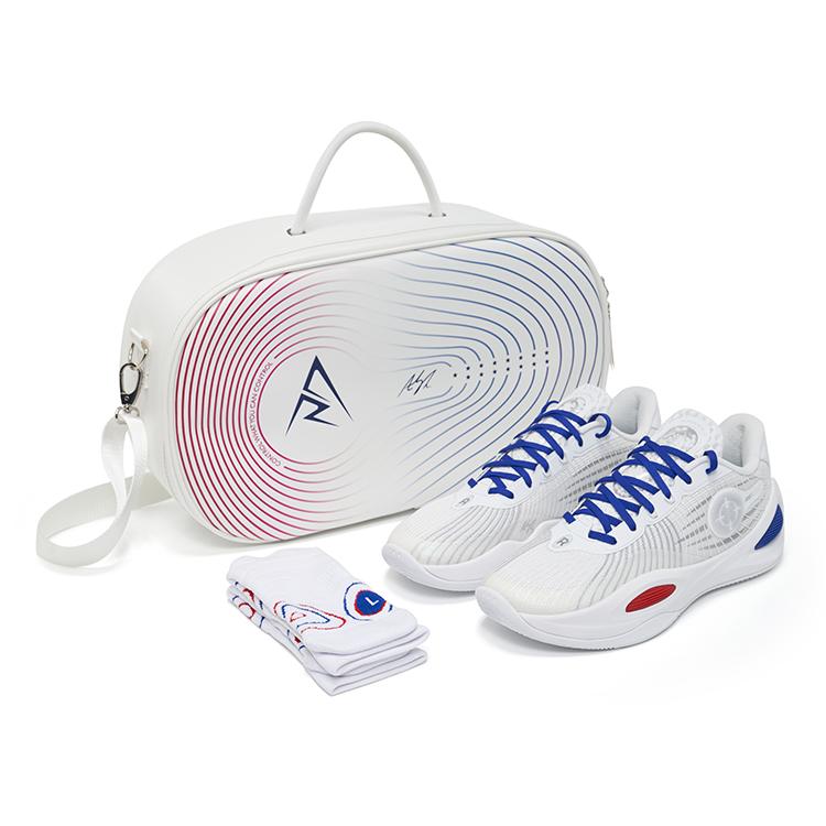 RIGORER Reaves 1 Basketball Shoes Men s Low Top Precision White/Navy Blue/Carmine Z323360104 41
RIGORER Reaves 1 Basketball Shoes Men s Low Top Precision White/Navy Blue/Carmine Z323360104 41