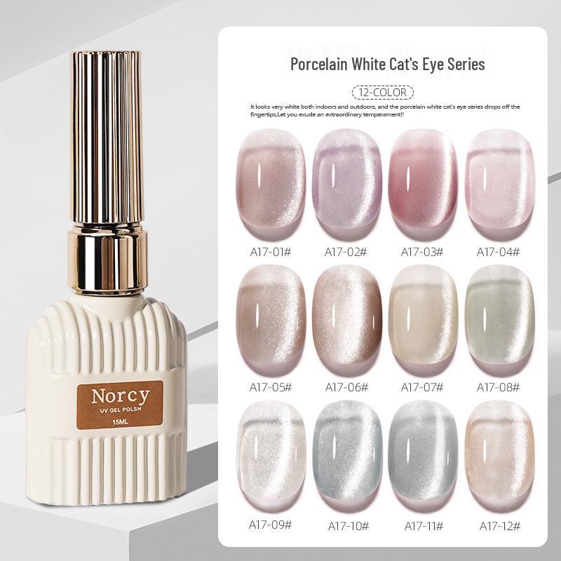 Universal Crystal Cat Eye UV/LED Nail Gel 2024 - Porcelain White Mirror Finish Manicure Set
Universal Crystal Cat Eye UV/LED Nail Gel 2024 - Porcelain White Mirror Finish Manicure Set