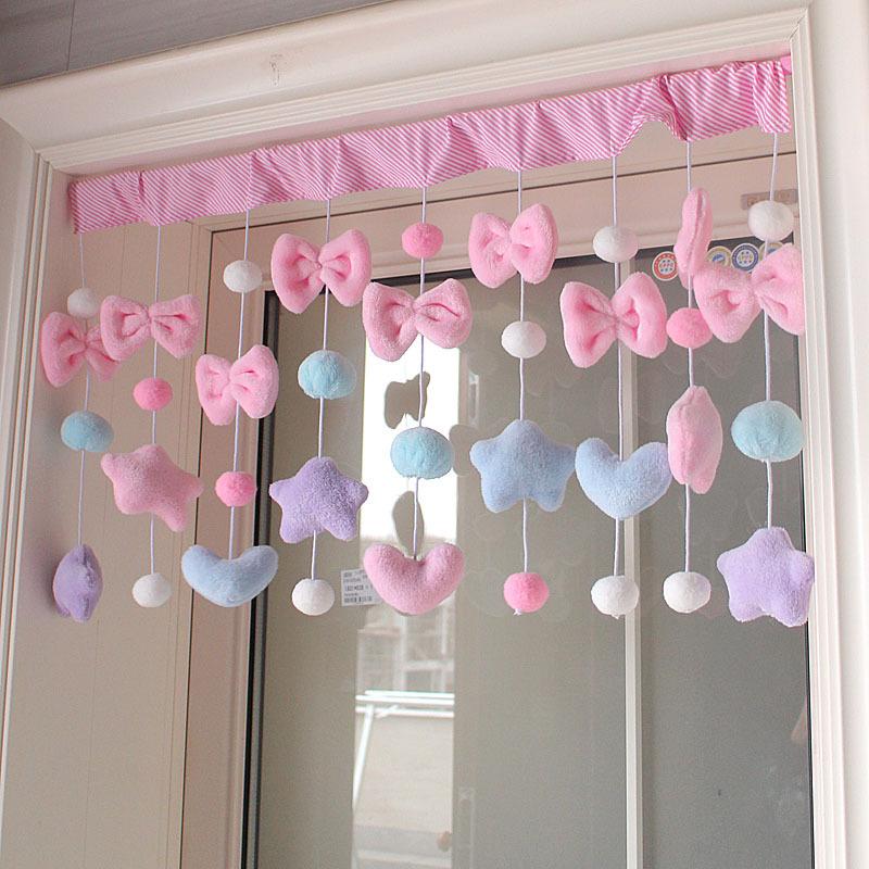 Cute Heart Stars Bow Curtains Door Curtain Short Romantic Curtains Girls Room Partiton Sweet Bead Tassel Curtain Window Valance Velcro
Cute Heart Stars Bow Curtains Door Curtain Short Romantic Curtains Girls Room Partiton Sweet Bead Tassel Curtain Window Valance Velcro