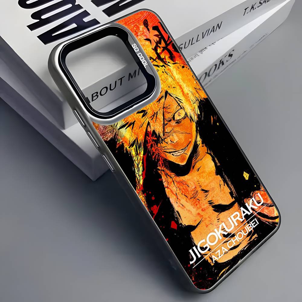 Anime Hells Paradise Jigokuraku Phone Case For iPhone 16 15 14 13 12 11 Pro Max Grey Black Matte Laser Metallic Aurora Funda iPhone16PROMAX
Anime Hells Paradise Jigokuraku Phone Case For iPhone 16 15 14 13 12 11 Pro Max Grey Black Matte Laser Metallic Aurora Funda iPhone16PROMAX