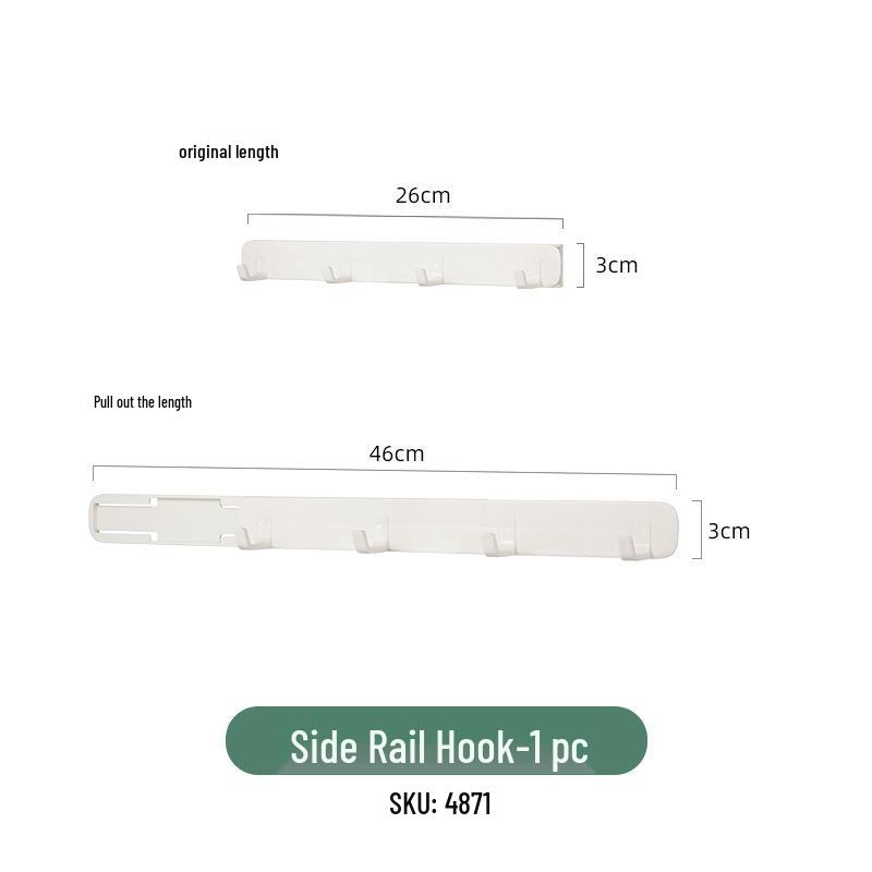 Самоклеящийся выдвижной настенный крючок Mi Suo для хранения на кухне и в ванной
Самоклеящийся выдвижной настенный крючок Mi Suo для хранения на кухне и в ванной