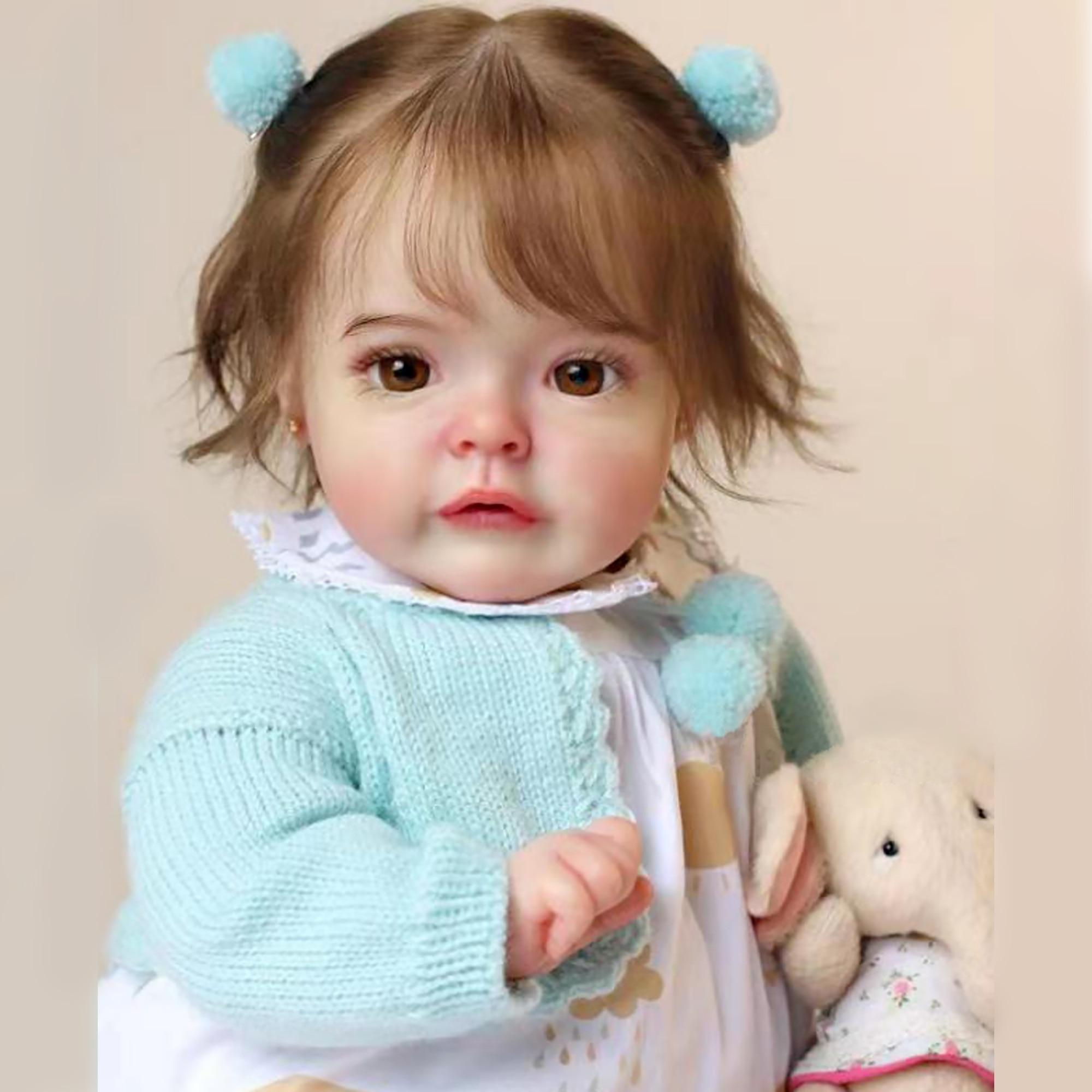 45 см Сью-Сью Bebe Reborn куклы ручная роспись милая кукла Bebe Reborn с укорененными волосами кукла игрушки для детей Muñeca Para Niñas
45 см Сью-Сью Bebe Reborn куклы ручная роспись милая кукла Bebe Reborn с укорененными волосами кукла игрушки для детей Muñeca Para Niñas