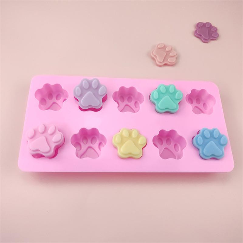 1Pcs Small Diy Kitchen Cat Paw Silicone Form For Muffin Silicone Bakeware Rubber Baking Mold Chocolate Egg Tart Mold
1Pcs Small Diy Kitchen Cat Paw Silicone Form For Muffin Silicone Bakeware Rubber Baking Mold Chocolate Egg Tart Mold